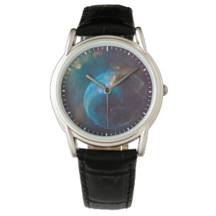 Reloj De Pulsera La Nebulosa Burbuja, Ngc 7635.