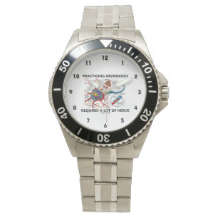 Reloj De Pulsera La neurología practicante requiere mucho nervio