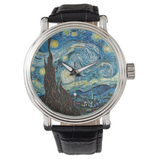 Reloj De Pulsera La noche estrellada de Vincent Van Gogh