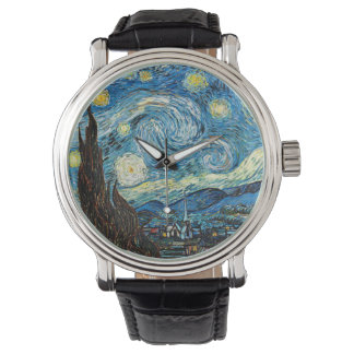 Reloj De Pulsera La noche estrellada de Vincent Van Gogh