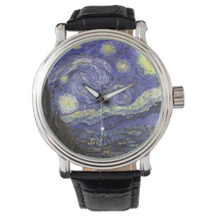 Reloj De Pulsera La noche estrellada por Vincent van Gogh