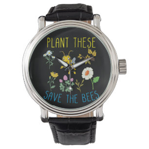 Reloj De Pulsera La planta de arte de apicultores que salvan a las