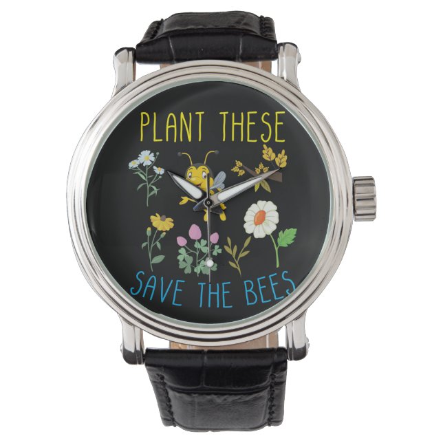 Reloj De Pulsera La planta de arte de apicultores que salvan a las  (Anverso)