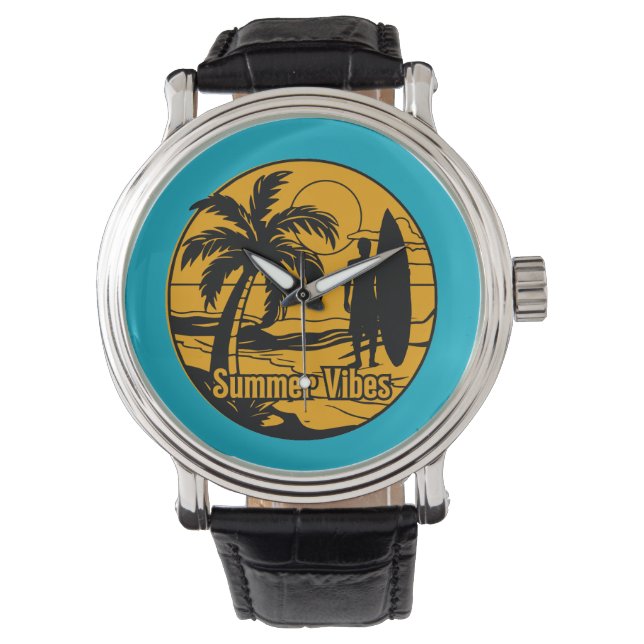 Reloj De Pulsera la playa (Anverso)