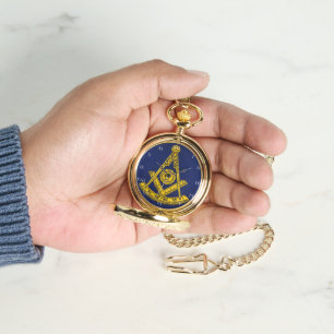 Reloj De Pulsera La plaza principal de masón y la brújula masónica