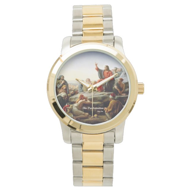 Reloj De Pulsera La Proclamación (Anverso)