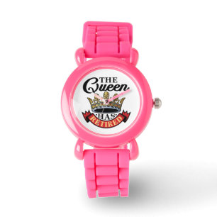 Reloj De Pulsera La Reina ha jubilado a las mujeres