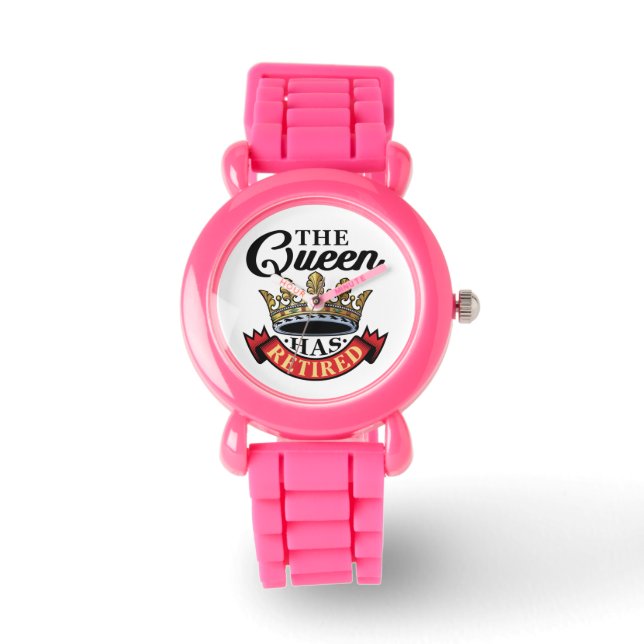 Reloj De Pulsera La Reina ha jubilado a las mujeres (Anverso)