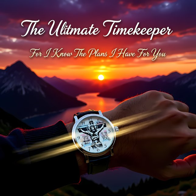 Reloj De Pulsera La Representación Intrincada de Jesús en la Cruz (Subido por el creador)