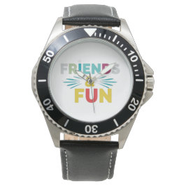 Reloj De Pulsera La risa garantizada - "Amigos y diversión" eWatch 