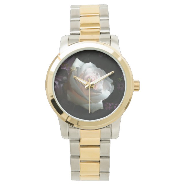 Reloj De Pulsera La Rosa Blanca - (Anverso)