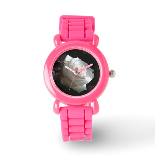 Reloj De Pulsera La Rosa Blanca - (Anverso)