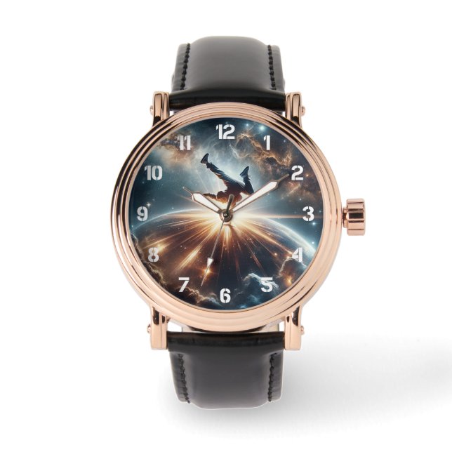 Reloj De Pulsera La ruptura se encuentra con el universo (Anverso)