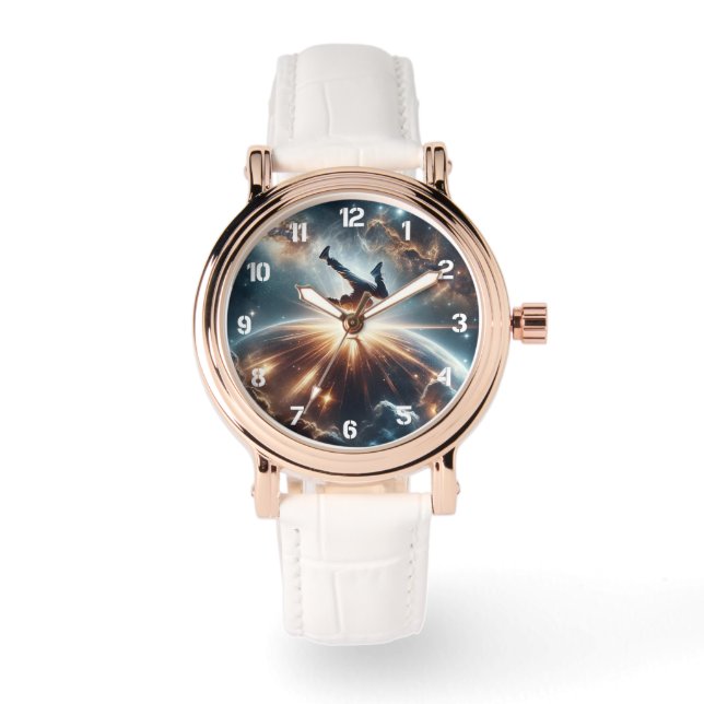 Reloj De Pulsera La ruptura se encuentra con el universo (Anverso)