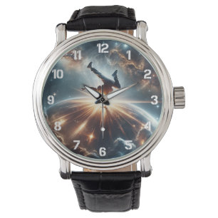 Reloj De Pulsera La ruptura se encuentra con el universo