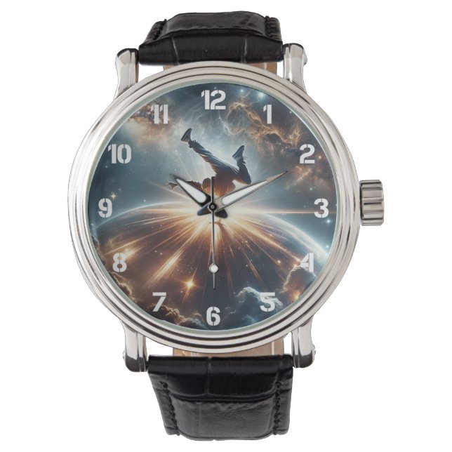 Reloj De Pulsera La ruptura se encuentra con el universo (Anverso)