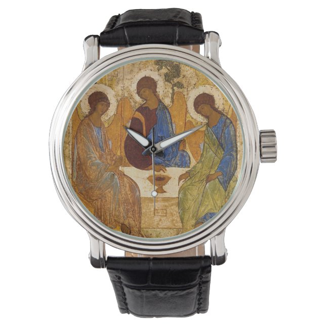 Reloj De Pulsera La Santísima Trinidad De Andrei Rublev (Anverso)