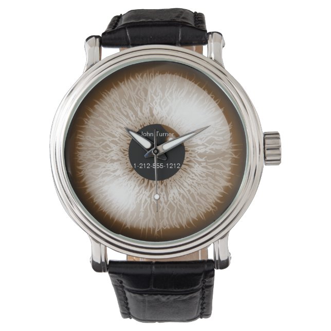 Reloj De Pulsera La seguridad de la atención de ancianos de Demenci (Anverso)