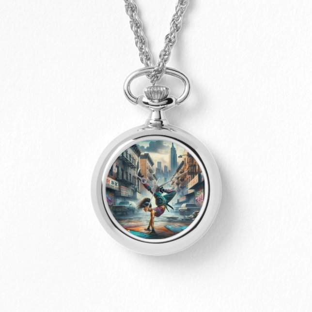 Reloj De Pulsera La silueta de Nueva York (Anverso)