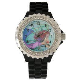 Reloj De Pulsera La sirena de la zona marina