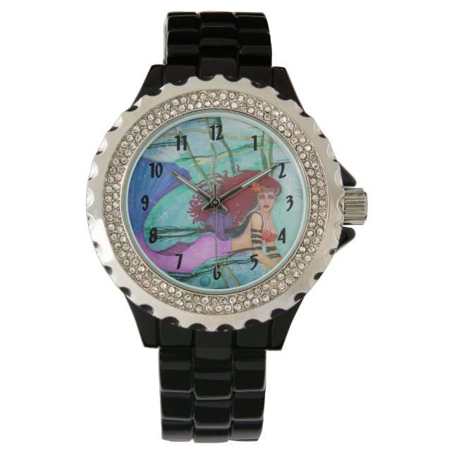 Reloj De Pulsera La sirena de la zona marina (Anverso)