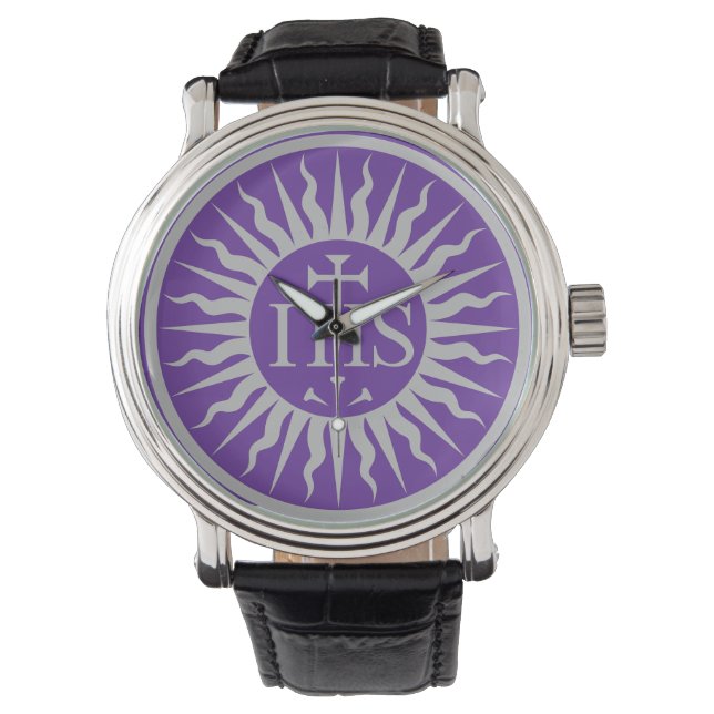 Reloj De Pulsera La Sociedad de Jesús - Jesuita (Anverso)