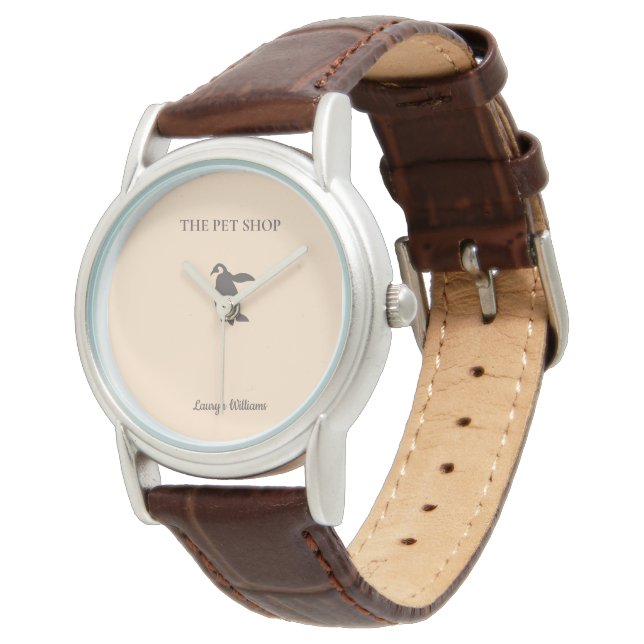 Reloj De Pulsera La tienda de mascotas lindo pingüino (Angular)