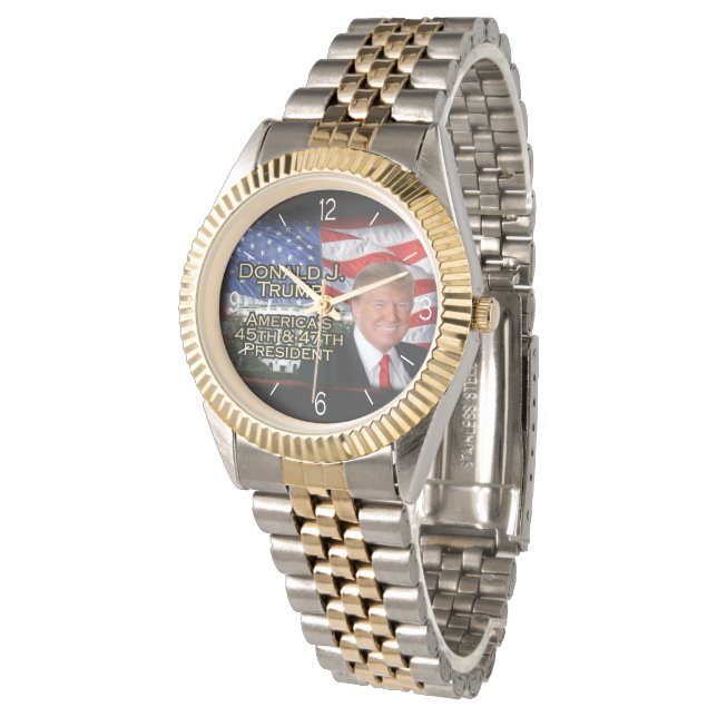 Reloj De Pulsera La toma de mando del presidente Donald Trump (Angular)