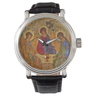Reloj De Pulsera La trinidad de Rublev en la mesa