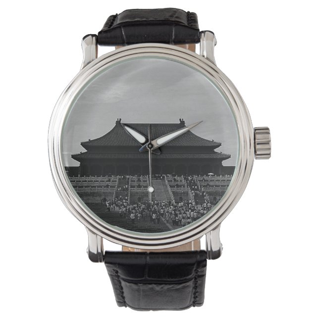 Reloj De Pulsera La vendimia China Pekin el palacio imperial (Anverso)