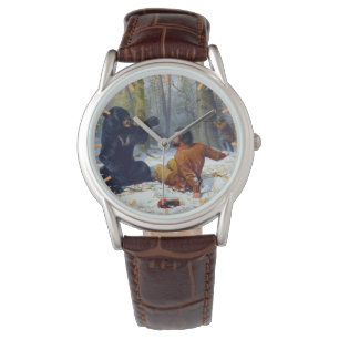 Reloj De Pulsera La vida de un cazador a un fuerte arreglo Arthur T