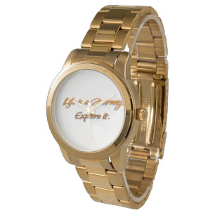 Reloj De Pulsera La Vida Es Un Viaje