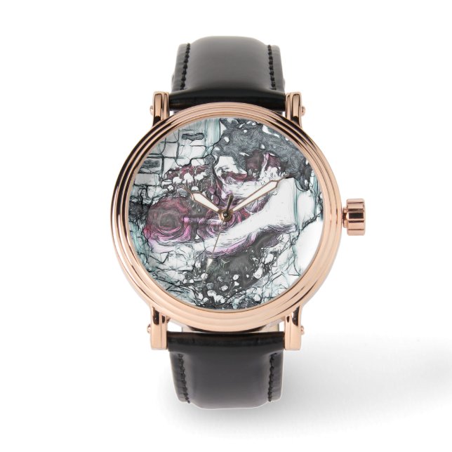 Reloj De Pulsera La vie en Rose (Anverso)