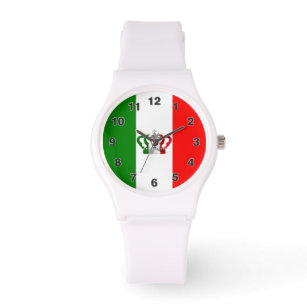 Reloj De Pulsera La vieja italia corona la bandera italiana