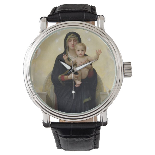 Reloj De Pulsera La Virgen con los Ángeles, 1900 (Anverso)