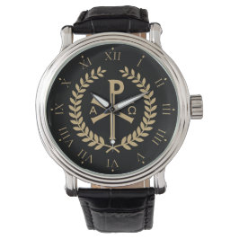 Reloj De Pulsera Labarum - Chi Rho - Norma Imperial Romana