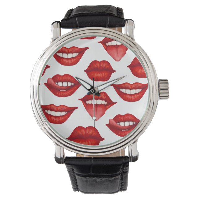 Reloj De Pulsera Labios (Anverso)