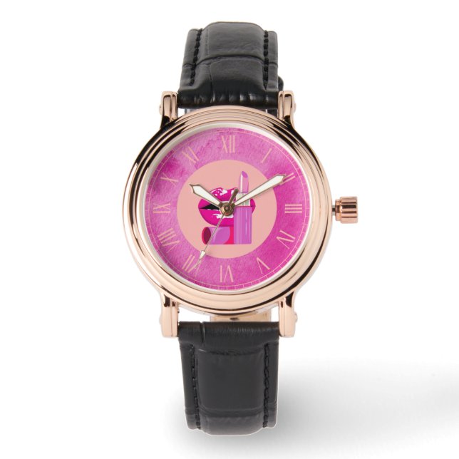 Reloj De Pulsera Labios (Anverso)