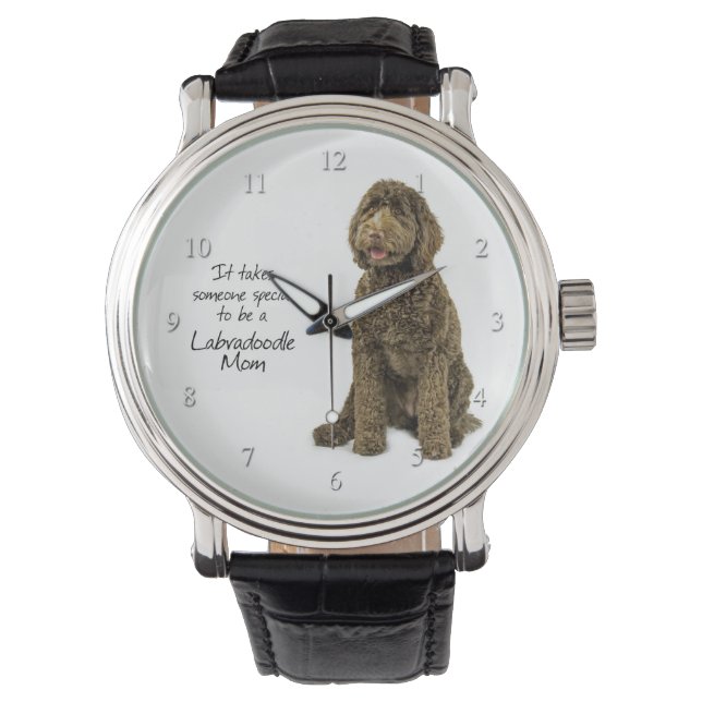 Reloj De Pulsera Labradoodle Mom Watch (Anverso)