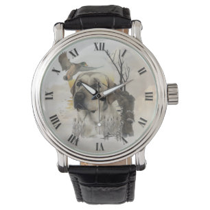 Reloj De Pulsera Labrador Recuperador, cacería de pato