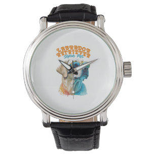 Reloj De Pulsera Labrador recuperar Mascotas elegantes