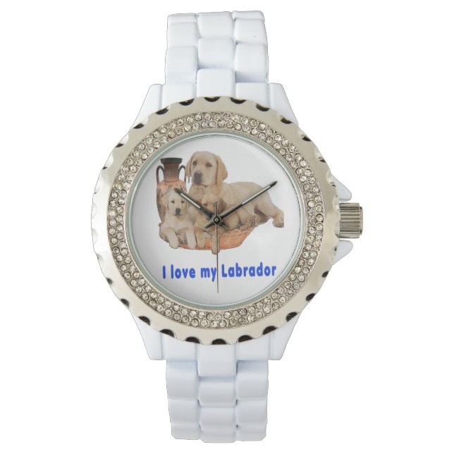 Reloj De Pulsera Labrador Retriever (Anverso)