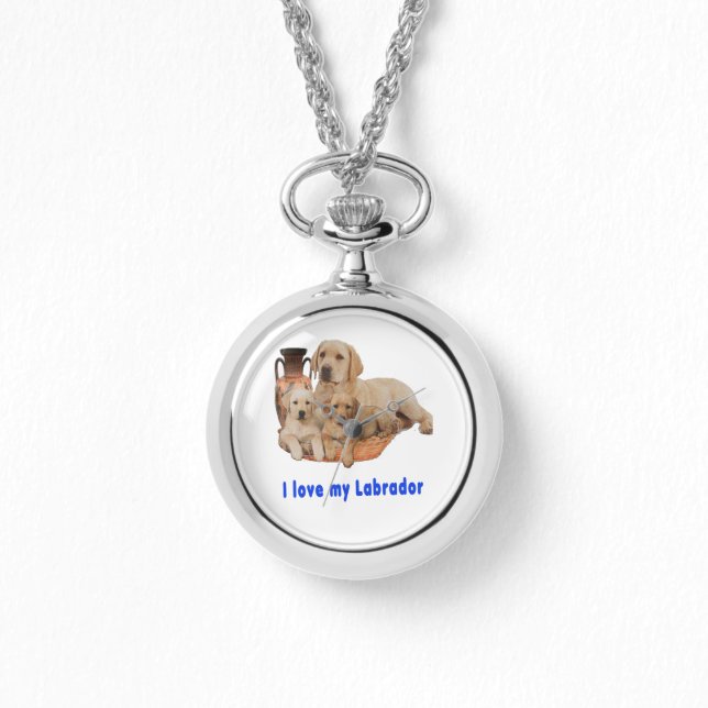 Reloj De Pulsera Labrador Retriever (Anverso)