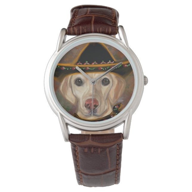 Reloj De Pulsera Labrador Retriever (Anverso)