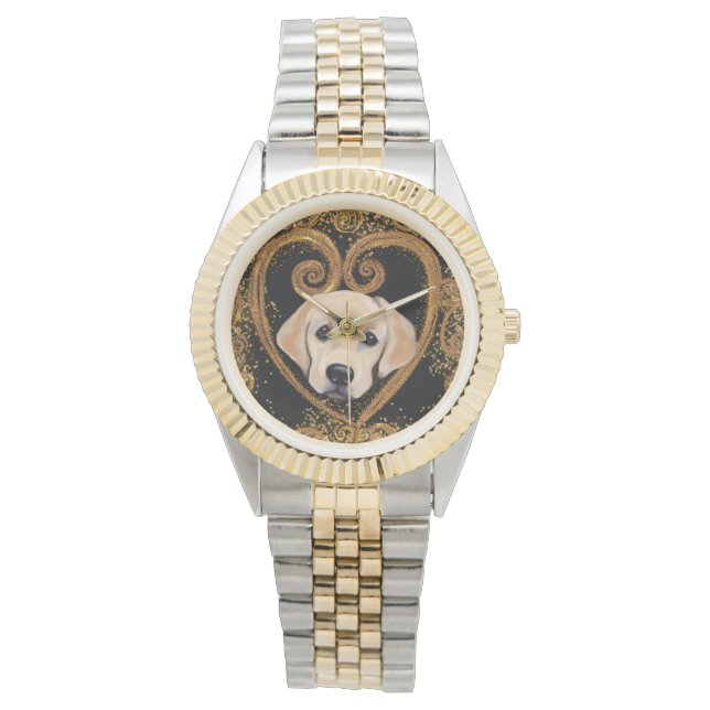 Reloj De Pulsera Labrador Retriever (Anverso)