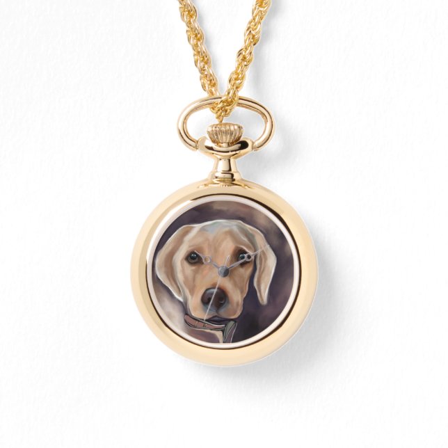 Reloj De Pulsera Labrador Retriever (Anverso)
