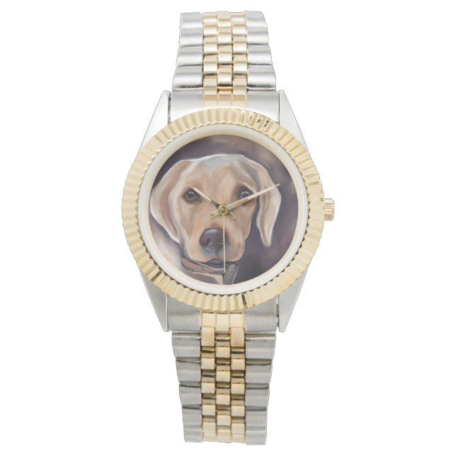 Reloj De Pulsera Labrador Retriever (Anverso)