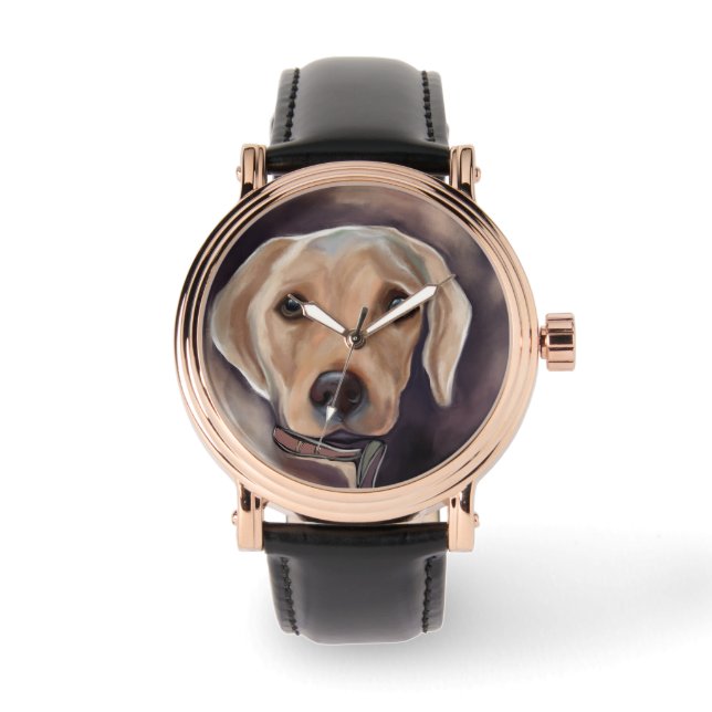 Reloj De Pulsera Labrador Retriever (Anverso)