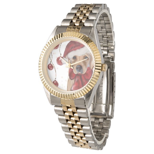 Reloj De Pulsera Labrador Retriever  Impresión en lienzo (Angular)