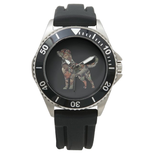 Reloj De Pulsera Labrador Retriever Watch Hombres Camo Watch (Anverso)